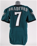 2015 Sam Bradford Philadelphia Eagles Home Jersey (MEARS LOA)