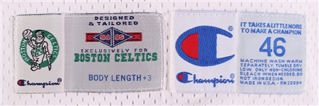 1994-95 Bill Russell Boston Celtics Post Career Home Jersey (MEARS A5)