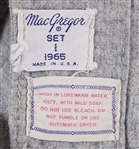 1965 Bobby Locke Cincinnati Reds Game Worn Road Jersey Vest (MEARS LOA)