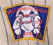 1966 Al Worthington Minnesota Twins Game Worn Home Jersey (MEARS LOA)