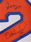 2001-02 Allan Houston New York Knicks Signed Game Worn Home Jersey (MEARS A5/JSA)