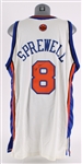 2001-02 Latrell Sprewell New York Knicks Signed Game Worn Home Jersey (MEARS A5/JSA)