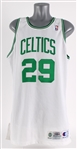 1994-95 Pervis Ellison Boston Celtics Signed Game Worn Home Jersey (MEARS LOA/JSA)