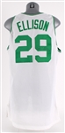 1994-95 Pervis Ellison Boston Celtics Signed Game Worn Home Jersey (MEARS LOA/JSA)