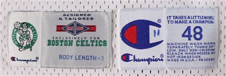 1994-95 Pervis Ellison Boston Celtics Signed Game Worn Home Jersey (MEARS LOA/JSA)