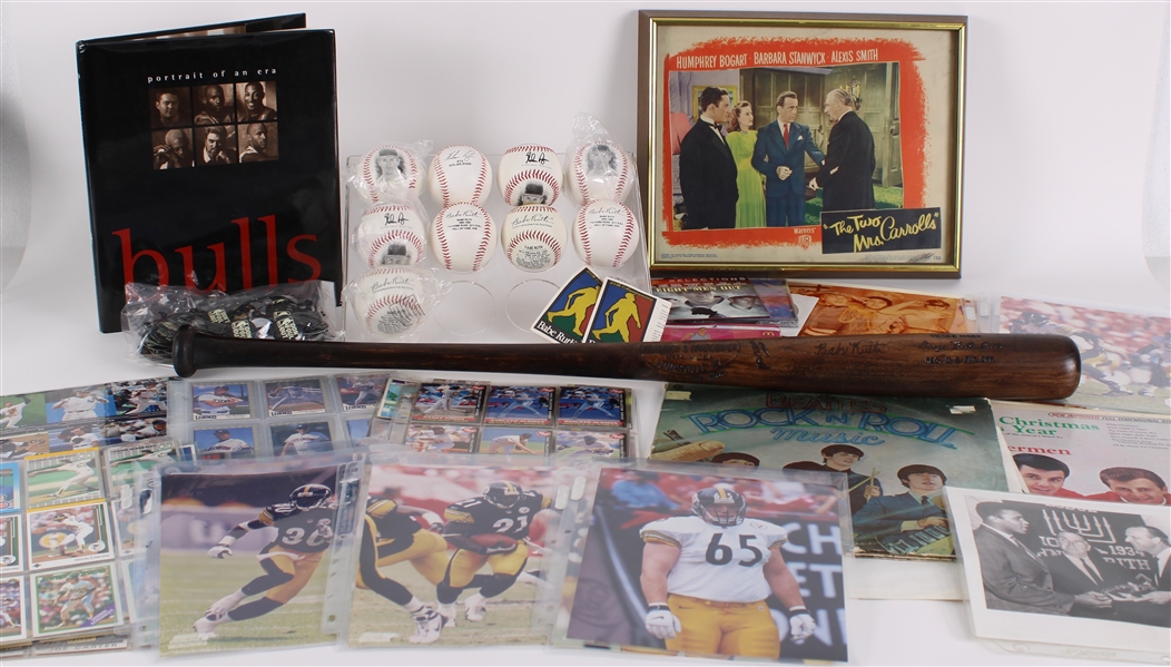 1940s-1990s Baseball Photos, Trading Cards, Magazines & more (Lot of Hundreds)
