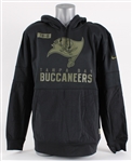 2020 Tom Brady Tampa Bay Buccaneers Salute to Service Hoodie (MEARS LOA) Super Bowl LV Champions Season