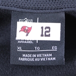2020 Tom Brady Tampa Bay Buccaneers Salute to Service Hoodie (MEARS LOA) Super Bowl LV Champions Season