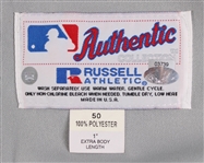 2000-05 Joe Torre New York Yankees Road Jersey (MEARS LOA/Steiner)