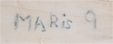 1962 Roger Maris New York Yankees Organizational Uniform Pants + Maris Historical Stitches Trading Card (MEARS LOA)