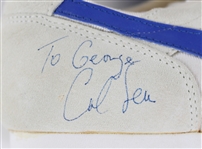 1996 Carl Lewis Olympic Gold Medalist Signed Mizuno Racing Cleats (JSA)