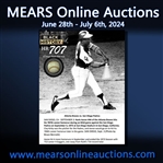 1973 Historically Important Hank Aaron Atlanta Braves Signed Home Run #707 Baseball (MEARS LOA/JSA Full Letter) "Only Aaron 700+ HR Ball Currently Available"