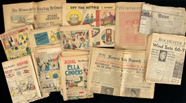 1910's-30's Newspaper Comics Section Collection - Lot of 150+