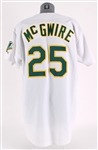1994 Mark McGwire Oakland Athletics Game Worn Home Jersey (MEARS A5)