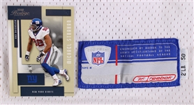 2003 Michael Strahan New York Giants Road Jersey (MEARS A5)