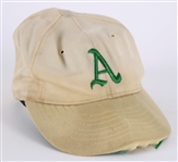 1968-69 Joe DiMaggio Oakland Athletics Game Worn Coaches Cap (MEARS LOA/DiMaggio Family Letter)