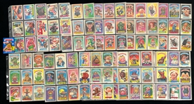 1980s Garbage Pail Kids Sticker Trading Card Collection - Lot of 600+