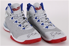 2014-15 Blake Griffin Los Angeles Clippers Signed Jordan Game Worn Sneakers (MEARS LOA) *JSA*