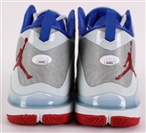 2014-15 Blake Griffin Los Angeles Clippers Signed Jordan Game Worn Sneakers (MEARS LOA) *JSA*