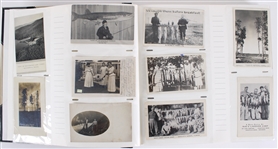 1900s-70s Massive Fishing Postcard Collection - Album of 500