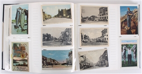 1900's-70's Massive Fishing Postcard Collection - Album of 500