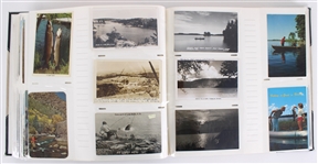 1900's-70's Massive Fishing Postcard Collection - Album of 500