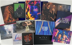2000s Television Media Guide & Press Kit Collection - Lot of 10 w/ X-Files, The People vs OJ Simpson, The Assassination of Gianni Versace & More