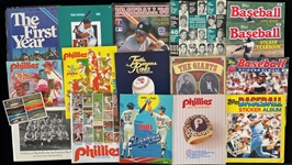 1963-2017 Baseball Team Yearbook Collection - Lot of 47