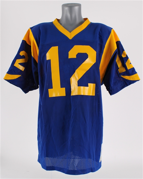 1977 Joe Namath Los Angeles Rams Home Jersey (MEARS A5)