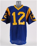 1977 Joe Namath Los Angeles Rams Home Jersey (MEARS A5)