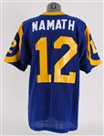 1977 Joe Namath Los Angeles Rams Home Jersey (MEARS A5)