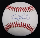 1989-94 Gary Sheffield Milwaukee Brewers Florida Marlins Signed White RONLB (JSA)