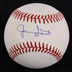 1989-94 Jerry Grote (d.2024) New York Mets Autographed White RONLB (JSA)
