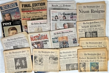 1960s-2010s Sports Politics Culture Newspaper & Publication Collection - Lot of 100+