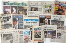 1980s-2000s Newspaper Collection (Lot of 70+)