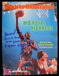 1984 Benard King New York Yankeees Autographed Sports Illustrated Cover (JSA)
