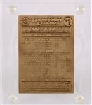 1995 Larry Bird Boston Celtics Hardcourt Legends Bronze Mint Card 401/1000