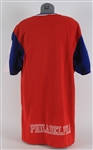 1996-97 Allen Iverson Philadelphia 76ers Warm Up Shirt (MEARS LOA) Rookie Season