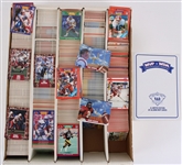 1980s-90s Football Star Pics, Pro Set, Score Hockey & MVP for MDA Set (Lot of 1000+)
