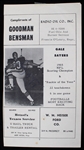 1960s Gale Sayers (d.2020) Chicago Bears Signed Page (JSA)