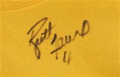 2000's Brett Favre Green Bay Packers Signed T-Shirt & Jersey (JSA) 