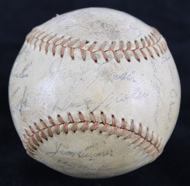 1957 Cincinnati Reds Facsimile Souvenir Ball