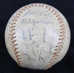 1957 Cincinnati Reds Facsimile Souvenir Ball