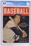 1948 Baseball Pictorial Yearbook #nn Joe DiMaggio NY Yankees Cover (Jackson Bostwick Collection) (CGC Slabbed)