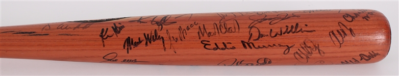 1995 American League Champion Cleveland Indians Team Signed Wayne Kirby Louisville Slugger Professional Model World Series Bat w/ 20+ Signatures (MEARS LOA) *Full JSA Letter*