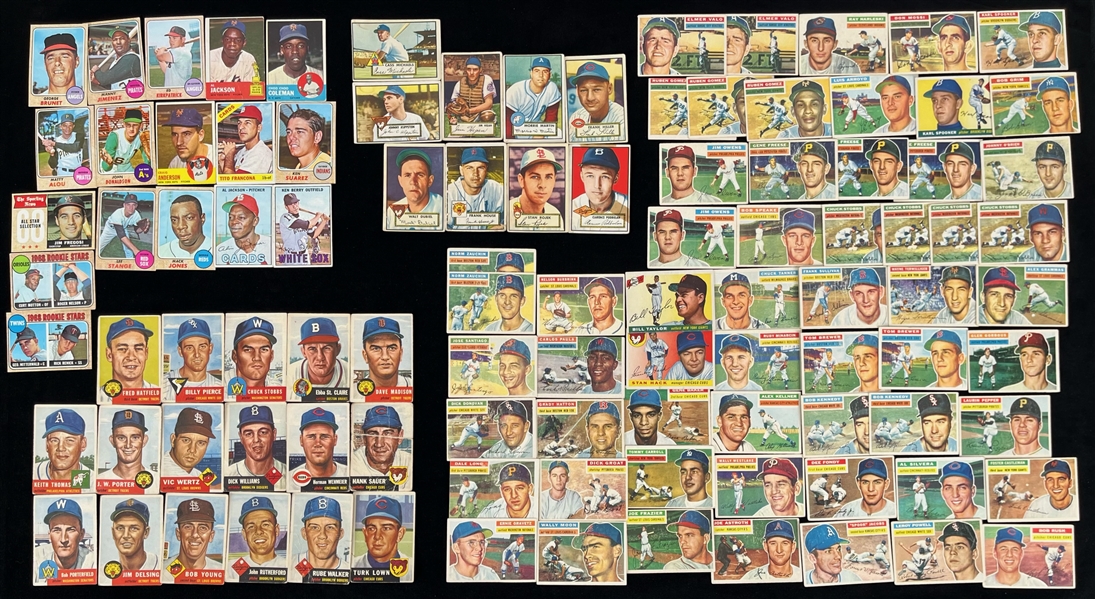 1950s-60s Baseball Trading Card Collection - Lot of 600+