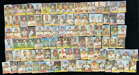 1950's-60's Baseball Trading Card Collection - Lot of 600+