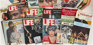 1980's-2000's Baseball Football Basketball Americana Collection - Lot of Thousands w/ Trading Cards, Publications, Signed Items & More 
