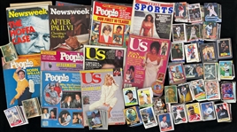 1980's-2000's Baseball Football Basketball Americana Collection - Lot of Thousands w/ Trading Cards, Publications, Signed Items & More 