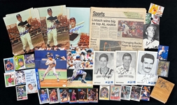 1980's-2000's Baseball Football Basketball Americana Collection - Lot of Thousands w/ Trading Cards, Publications, Signed Items & More 